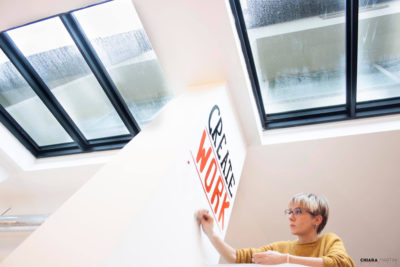 Type Mural al Wide Open Coworking