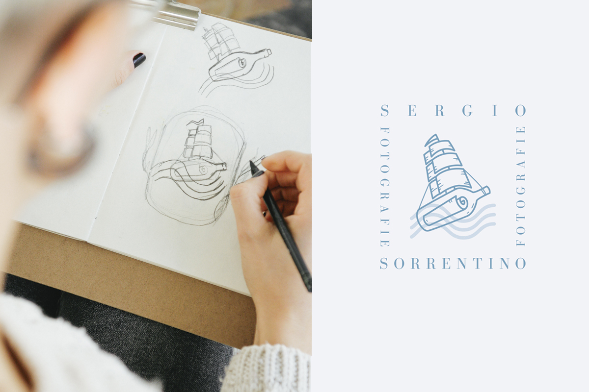 Logo wedding photographer Sergio Sorrentino Fotografie