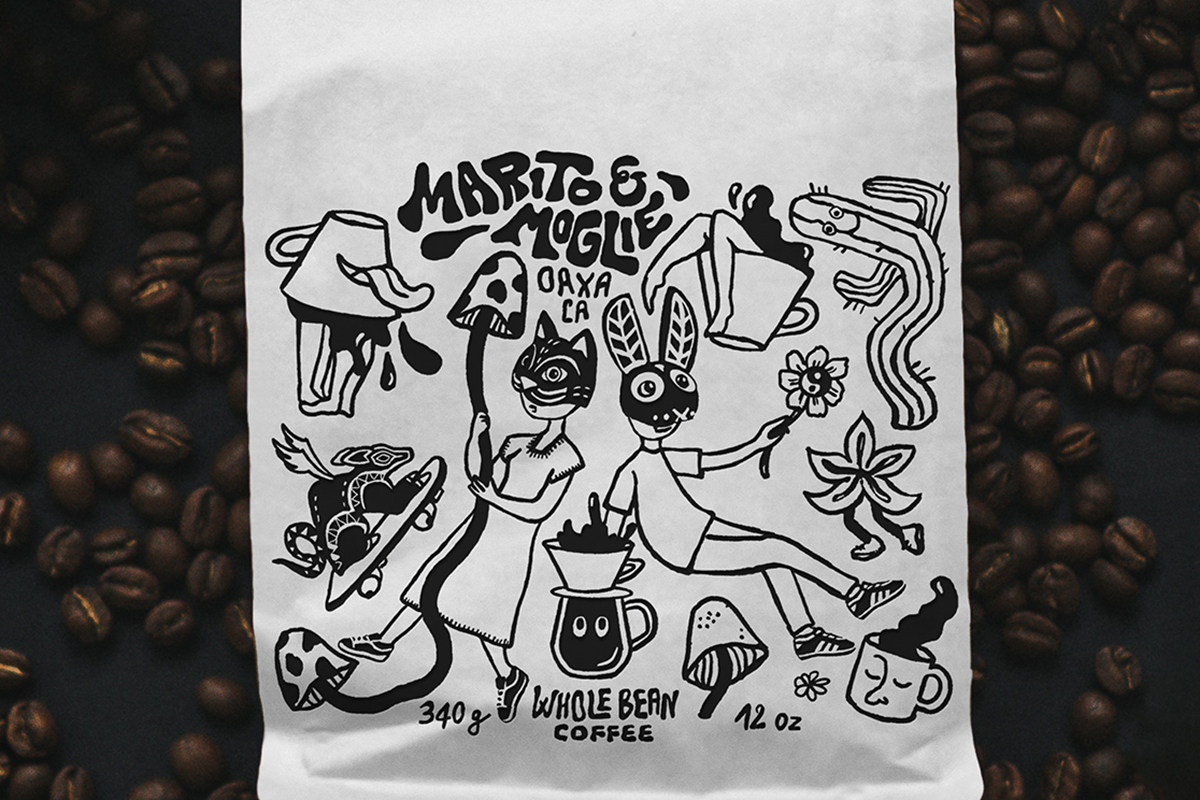 Packaging specialty coffee Marito&Moglie